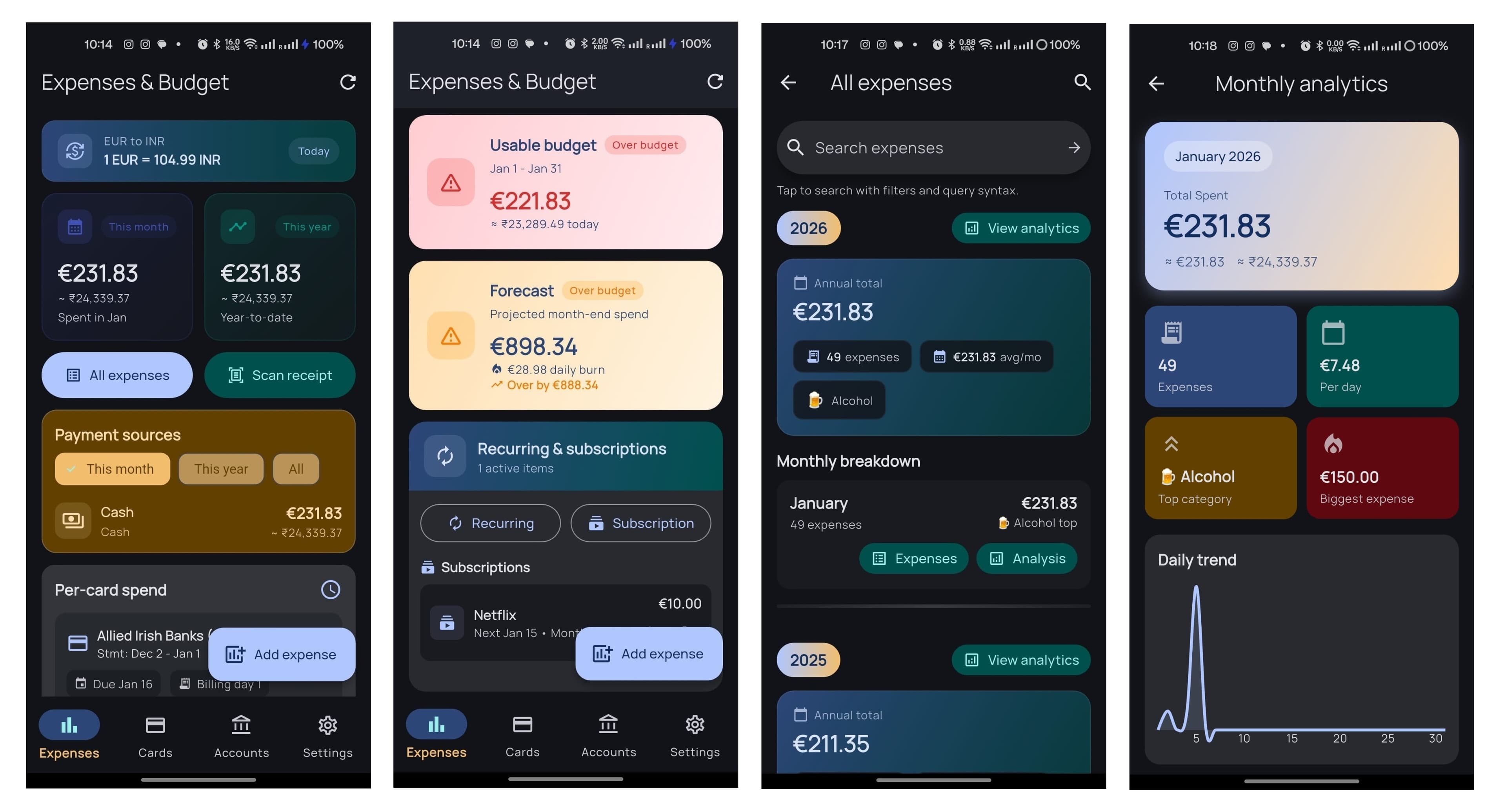 Morpheus - Personal Finance Mobile App